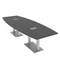 Skutchi Designs 45 in W, 120 in L, 29 in H, Engineered Wood Top, Grey HAR-BOT-46X119-DOU-ELEC-ASIANNIGHT - alternate 1